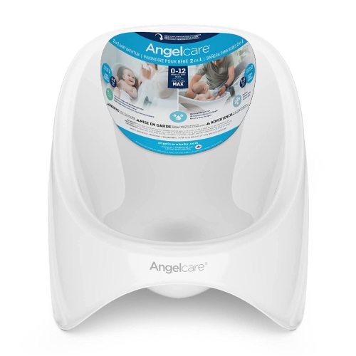 Free Shipping! Angelcare Rigid Baby Bath Tub, White, Unisex, Plastic