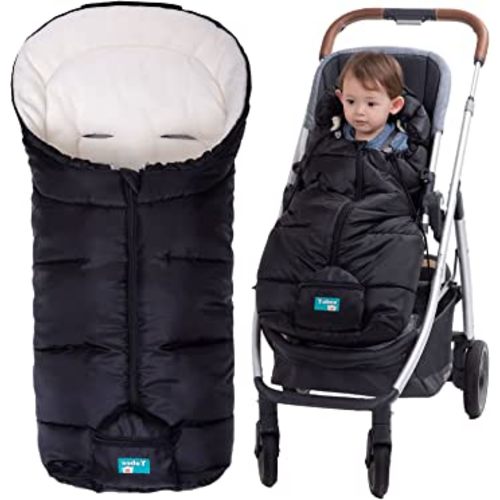 Yobee Universal Winter Warm Baby Stroller Footmuff, Outdoor Walking Warm Bunting Bag for Most Stroller, Pram, Joggers, Waterproof Winterproof Stroller Sleeping Bag Baby Blanket