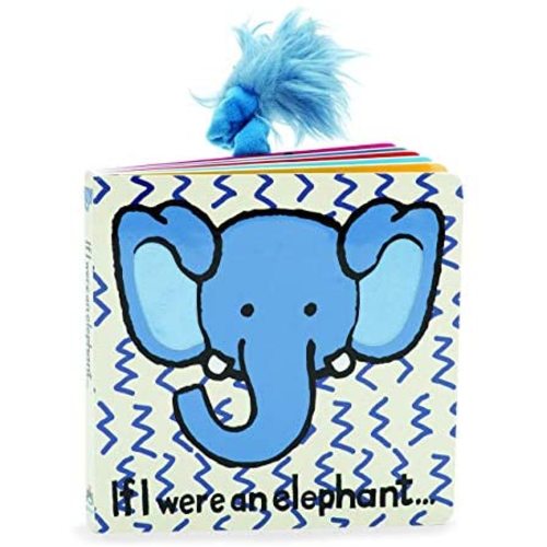 Jellycat Baby Touch and Feel Board Books, If I were an Elephant