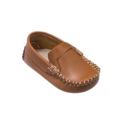 Natural Leather Baby Moccasin's | Berings