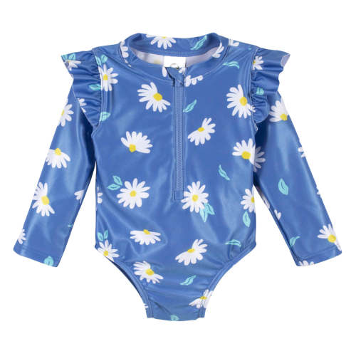 Baby & Toddler Girls UPF 50+ Darling Daisy Rash Guard – Gerber Childrenswear