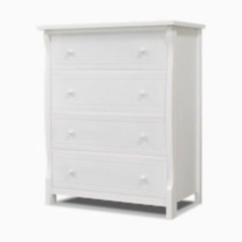 Sorelle Princeton Elite 4 Drawer Dresser - White