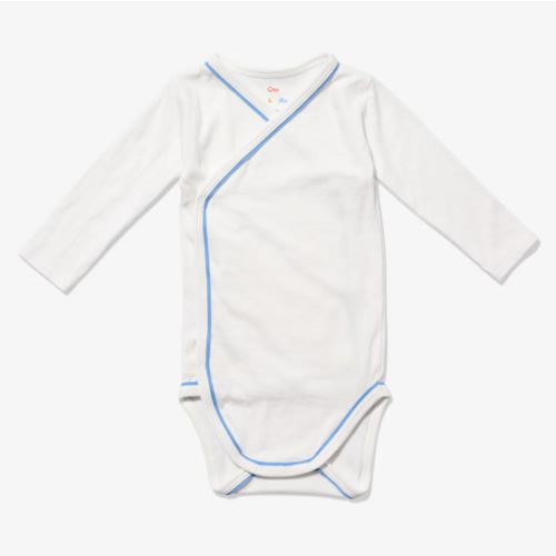 Crossbody One-Piece – Soft Organic Cotton Baby One-Piece | Oso & Me