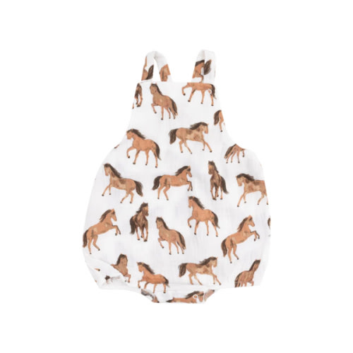 Sunsuit - Horses – 6-12