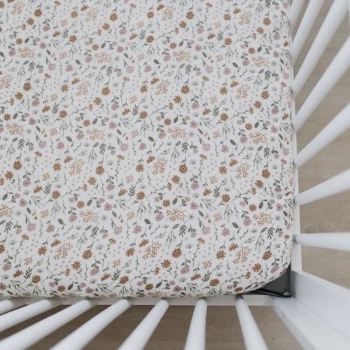 Crib sheet - Meadow floral