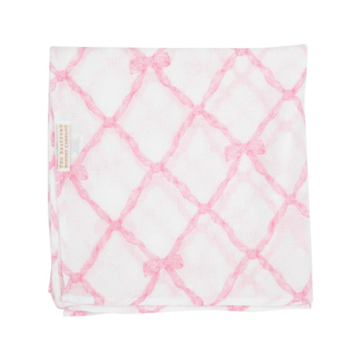 The Beaufort Bonnet Company Silent Night Swaddle- Belle Meade Bow