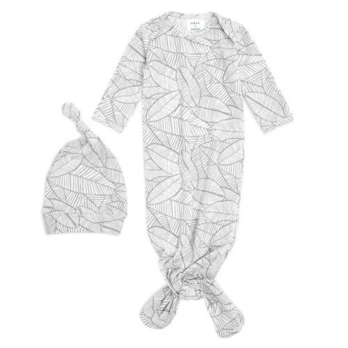 comfort knit™ newborn gown + hat gift set