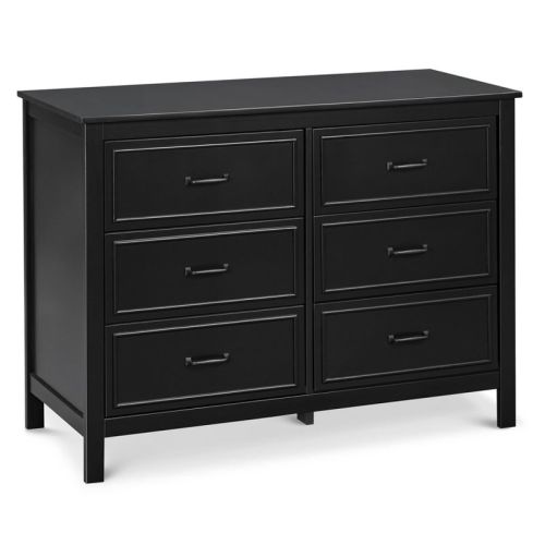Davinci Charlie 6-drawer Double Dresser - Black