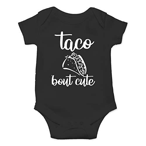 Taco Bout Cute - Mexican Food Lover - Funny Cute Infant Creeper, One-Piece Baby Bodysuit