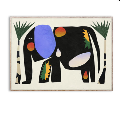 Print – An Elephant That Never Forgets | Peachboy