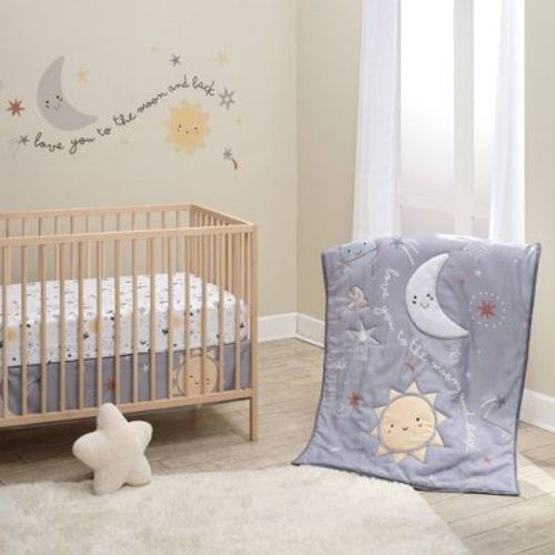 Bedtime Originals Little Star Crib Bedding Set By Lambs & Ivy - 3pc