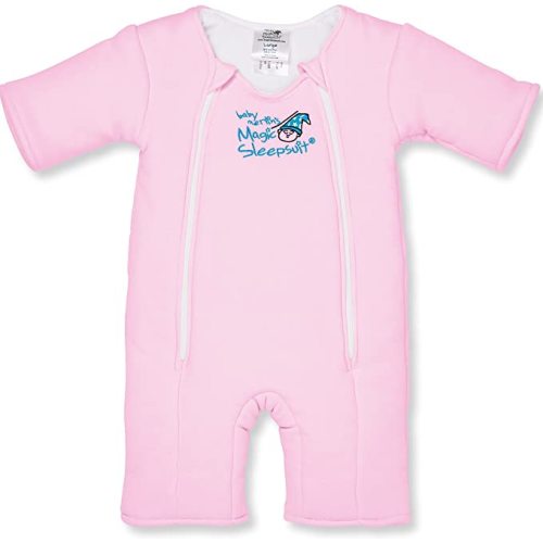 Baby Merlin's Cotton Magic Sleepsuit - 3-6 Months - Pink