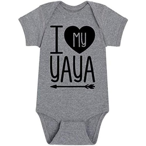 Instant Message - I Heart My Yaya - Infant Baby One Piece