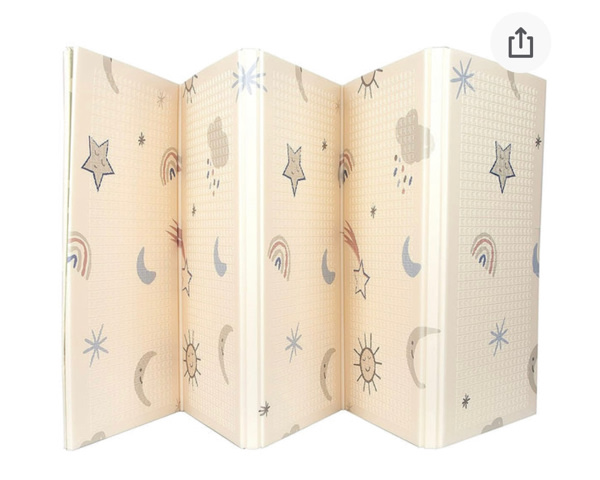 Reversible Floor Mat | Rainbows & Sky