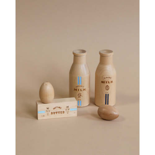 Milton & Goose Dairy Play Food Set