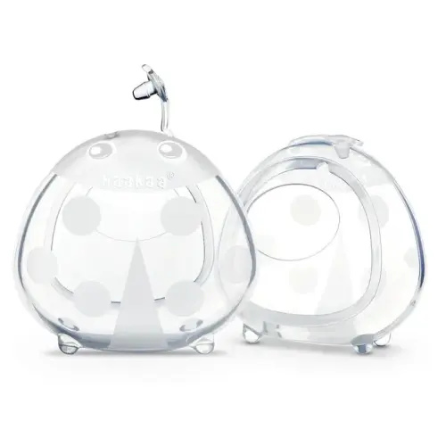 Haakaa Ladybug Breastmilk Collector 75ML with Carry Case - 2 Pack | Baby Bunting AU