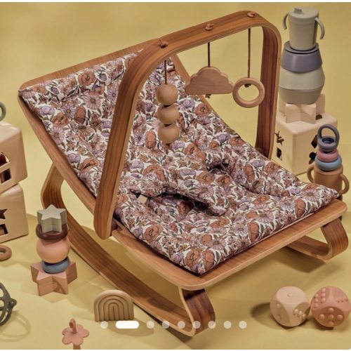 LEVO Baby Rocker in natural wood – Charlie Crane Paris