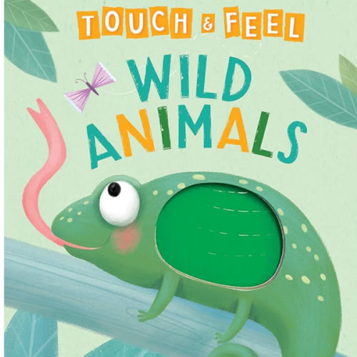 Wild Animals: A Touch and Feel Book - Children's Board Book - Educational
