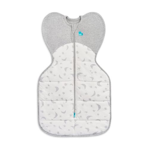 Love to Dream Swaddle UP Extra Warm 3.5 TOG, Dramatically Better Sleep, Allow Baby to Sleep in Their Preferred Arms Up Position for Self-Soothing, Snug Fit Calms Startle Reflex, White, Small, 8-13 lbs