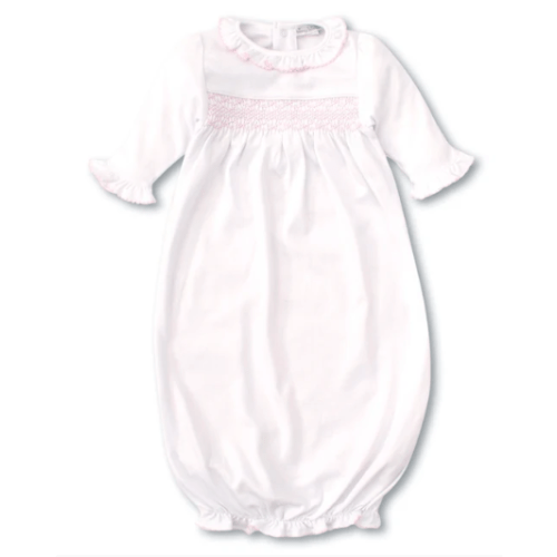 Kissy Kissy KGW04492N Pink Charmed Smocked Sack Gown (STHE)