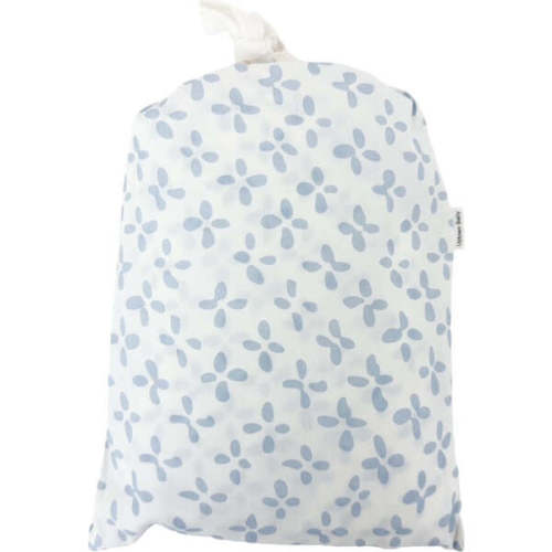 Clover Crib Sheets, Light Blue - The Uptown Baby | Maisonette