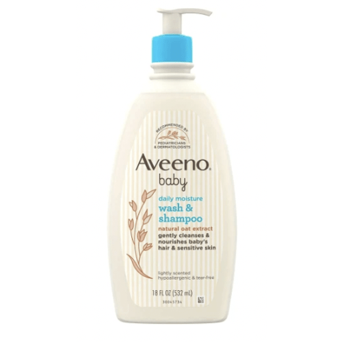 Aveeno Baby Wash and Shampoo - 18 oz