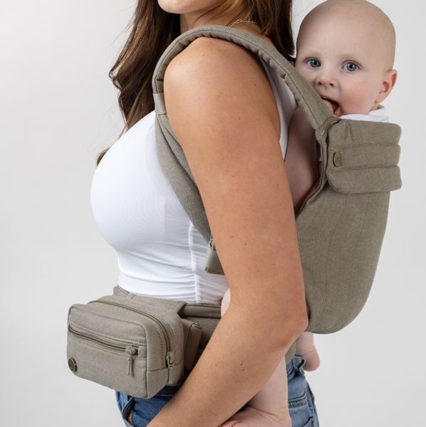 The Monarch Baby Carrier - Charles Herringbone – Mabē