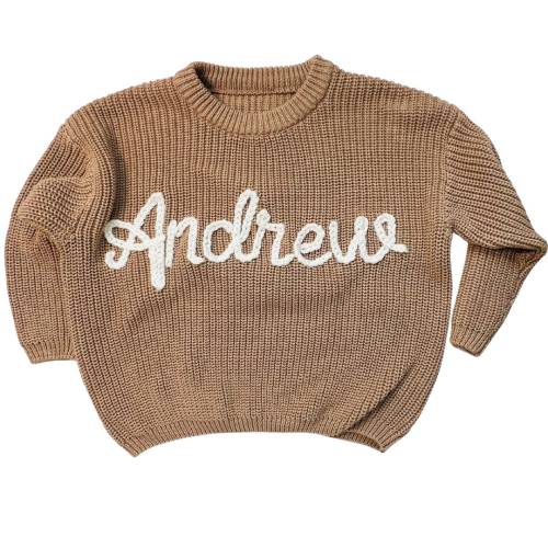 Personalized Baby Sweater, Hand Embroidered Sweatshirt Baby, Baby Gifts, Baby Boy Clothes, Baby Shower Gifts For Girls, Newborn Gifts