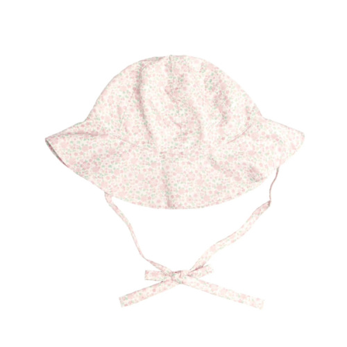 baby antique floral sun hat – minnow