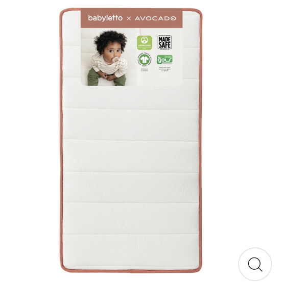 Babyletto x Avocado Dual-Stage, Organic & Non-Toxic Crib Mattress