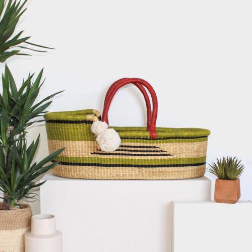 HarmonyP+S Signature CollectionAfrican Moses Basket – Plum+Sparrow