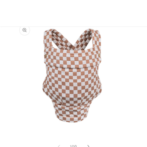 The Monarch Carrier - Mocha Check – Mabē