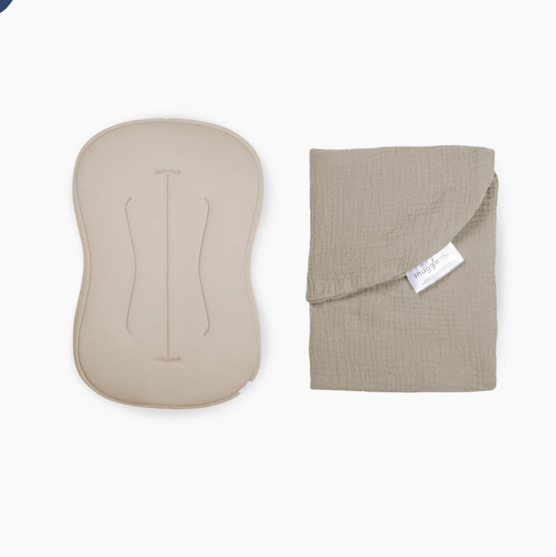 Lounger Curve + Muslin Cover Set | Birch