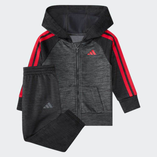 N 3S POLY FLC JKT JOGGER SET