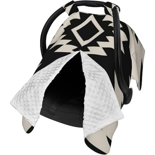 Southwest Pattern 1 Baby Car Seat, Rain Shelter, Multifunctional Nursing Cover for Newborns, Mother Care, Breastfeeding
