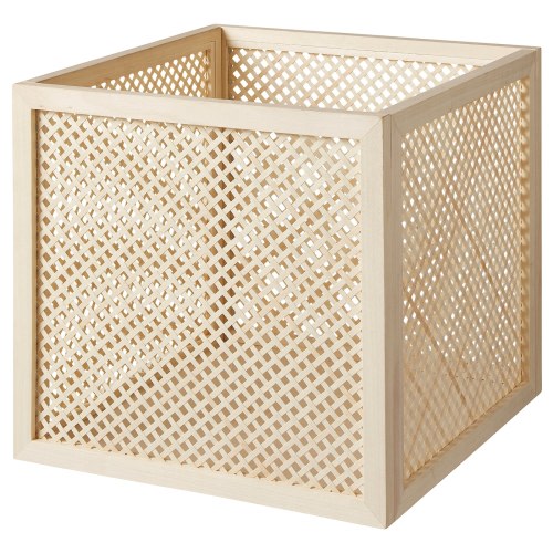 VÄLTNING Box - natural 13x13x12 ¼ "
