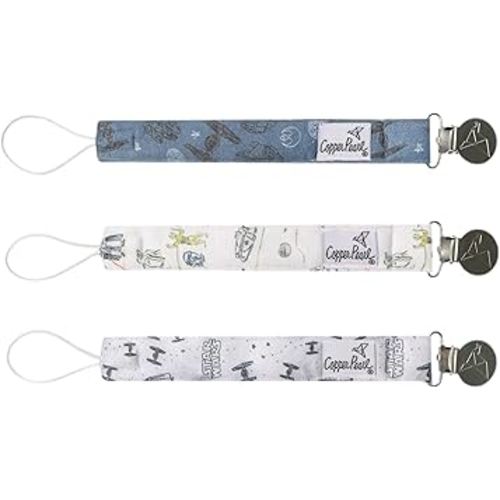 Binky Clip 3 Pack Set "Tatooine™" by Copper Pearl