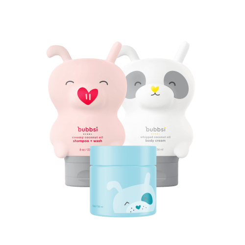 The Newborn Starter Set | Coconut Oil Skincare | Bubbsi