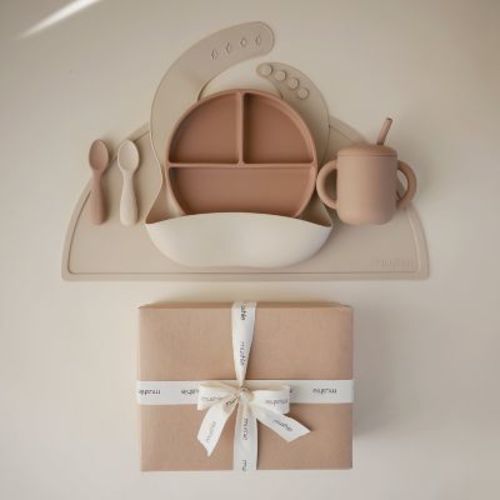Mushie Stage 2 Feeding Kit (natural/shifting Sand)