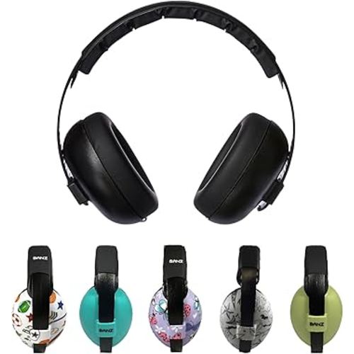 BANZ Bubzee Baby Headphones for Noise Protection - Baby Ear Muffs, Newborn Infant & Toddler, 0 to 36 Months, Adjustable