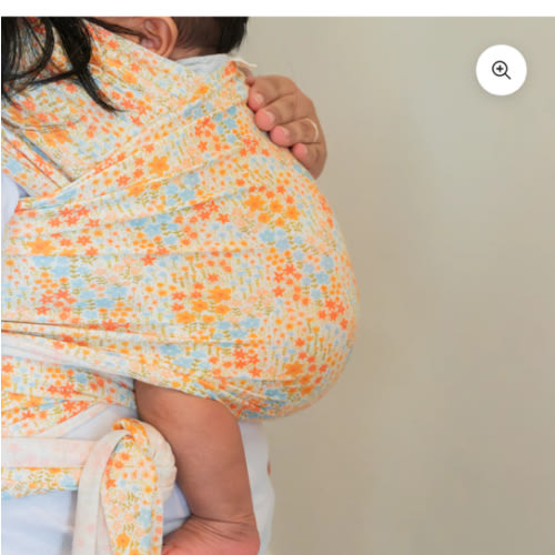 Bloom Baby Wrap | Soft & Supportive Organic Baby Carrier by hope&plum