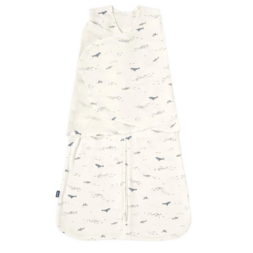 Ocean Life Cotton Swaddle | HALO