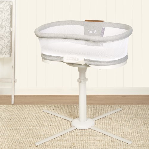Halo® Bassinest® Swivel Sleeper Luxe - - Newborn - 0-5 Months - Dove Gray Tweed
