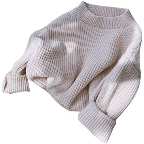 CIYCUIT Toddler Baby Girl Boy Sweater Fall Winter Warm Long Sleeve Knit Oversized Sweater