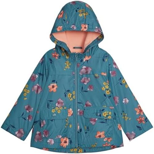 Carter's Baby Girls' Lightweight Fleece Lined Hooded Raincoat Rain Jacket