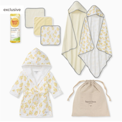 Little Ducks Baby Bath Time Gift Set | Burt's Bees Baby®