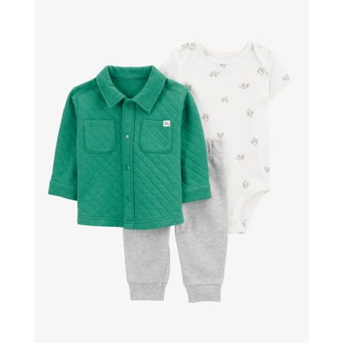 Baby 3-Piece Quilted Little Cardigan Set - Carter's | Carter's