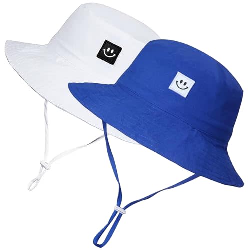 Baby Sun Hat Beach Bucket Hat for Girls Boys Toddlers