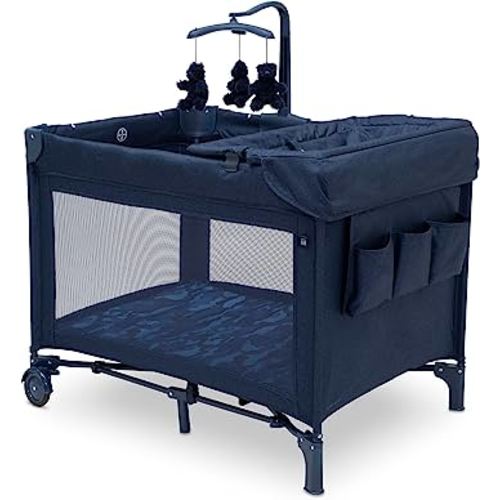 GAP babyGap Deluxe Play Yard, Navy Camo