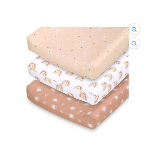 The Peanutshell Boho 3-Pack Changing Pad Cover